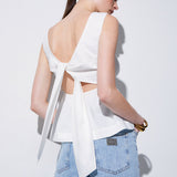 Top Branco Com Laço | LIU JO