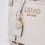 Mala "Mini Bag" com Charm Creme | LIU JO
