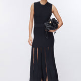 Vestido de Malha com Franjas | LIU JO