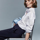 Camisa com Bordado Estilo Oversized | LIU JO