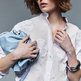 Camisa com Bordado Estilo Oversized | LIU JO