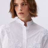 Camisa com Bordado Estilo Oversized | LIU JO