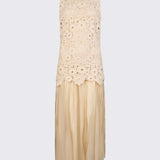 Vestido Longo em Macramé | LIU JO