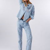 Jeans Straight Fit com Brilhos | LIU JO
