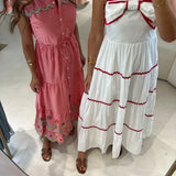Vestido Sul em branco