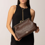 Clutch Maxi Castanha | TWINSET