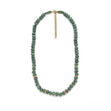 Conjunto Colares Verdes e Rosa