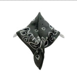 Bandana Triangular Malha com Caxemira Kaki | VIOLETA