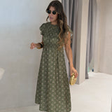 Vestido Flamenca em verde