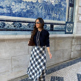 Cardigan Malha Azul Marinho com Laço  | VIOLETA STORE