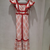 Vestido Midi Xadrez Multicolor | Violeta Store