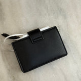 Porta-moedas Liu Jo em preto com fecho de correr