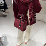 Mala de Mão com Charm Bordeaux | Liu Jo
