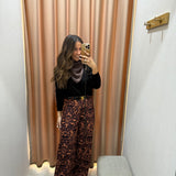 Pantalona Phlora Animal Print | VIOLETA