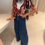 Blusa Lunar Boho Multicolor Manga Curta | FARM RIO