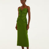 Vestido Monstera Verde | FARM RIO
