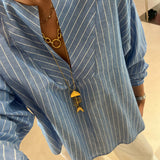 Camisa Scotch & Soda com riscas verticais
