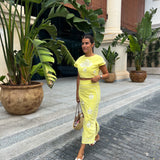 Conjunto Portofino em amarelo