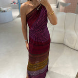 Vestido longo CECILIA PRADO em malha tricotada
