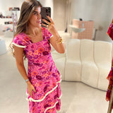 Vestido INÊS com franjas