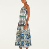 Vestido Midi Floral Manoela | FARM RIO