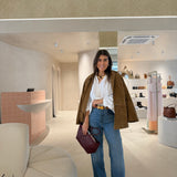 Camisa Carlita em Popelina Branca | Semicouture