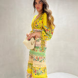 Vestido Delicate Flowers FARM RIO