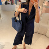 Colete de Linho com Bordados Florais | TWINSET