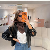 Jaqueta de Ecopele em Preto Oversized | Semicouture