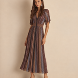 Vestido Nata Castanho em Crochet | CECILIA PRADO