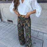 Calça Wide Leg Coloridas Swae |  ba&sh