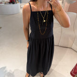 Vestido Midi em Popelina | OTTOD'AME