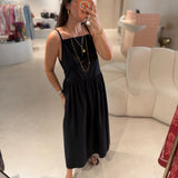 Vestido Midi em Popelina | OTTOD'AME
