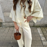 Capa Verlain Oversized em Amarelo | Liviana Conti