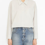 Camisa Glenda em Popeline de Algodão | Liviana Conti