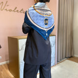 Lenço Estampa Foulard Azul | Liu Jo