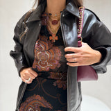 Conjunto Saia e Blusa de Folhos Bohemia | VIOLETA