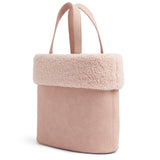 Mala com pelo Love Moschino
