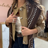 Cardigan de Malha Valina Camel | VIOLETA