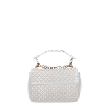 Bolso bandolera Liu Jo blanco con tachuelas doradas