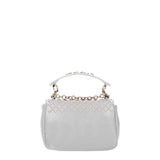 Bolso bandolera Liu Jo blanco con tachuelas doradas