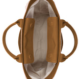 Mala de ombro tote bag LIU JO em tecido ecru
