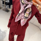 Lenço Estampa Foulard Rosa | Liu Jo