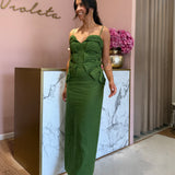 Vestido Monstera Verde | FARM RIO