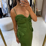 Vestido Monstera Verde | FARM RIO