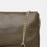 Mala de Ombro com Corrente Verde | TWINSET
