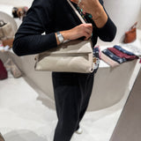 Mala de Ombro Dobável Ecru | Liu Jo