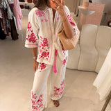 Conjunto Bordado Boho em Branco |Violeta Store