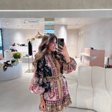 Vestido “Flowering Garden Tree Green” | FARM RIO
