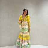 Vestido Delicate Flowers FARM RIO